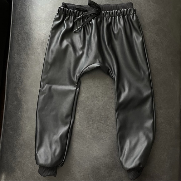 Lindsi Lane for Kipp Unisex Leather Joggers - Picture 1 of 4